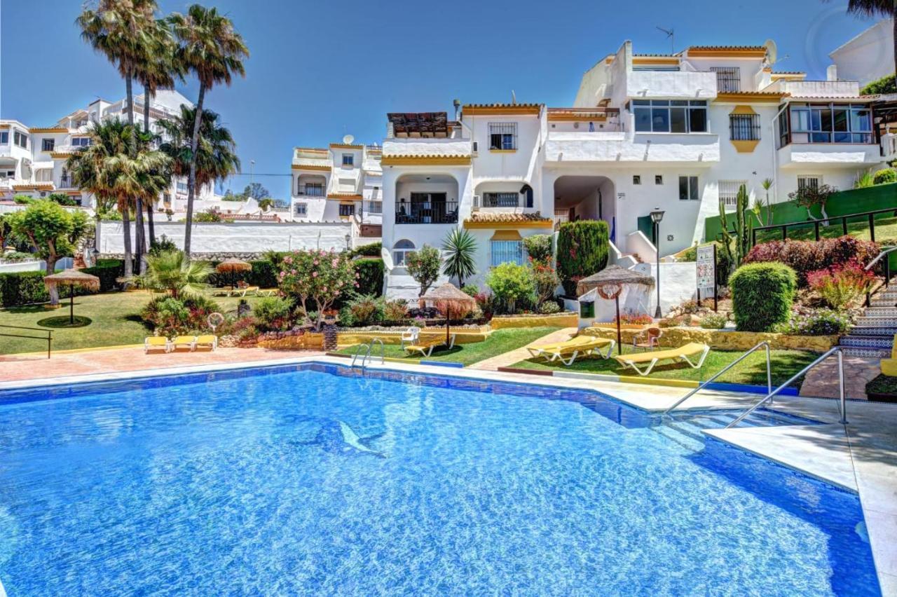 Benalmádena Apartamento amplio, soleado y con vista panorámica a 400 metros de la playa Exterior foto